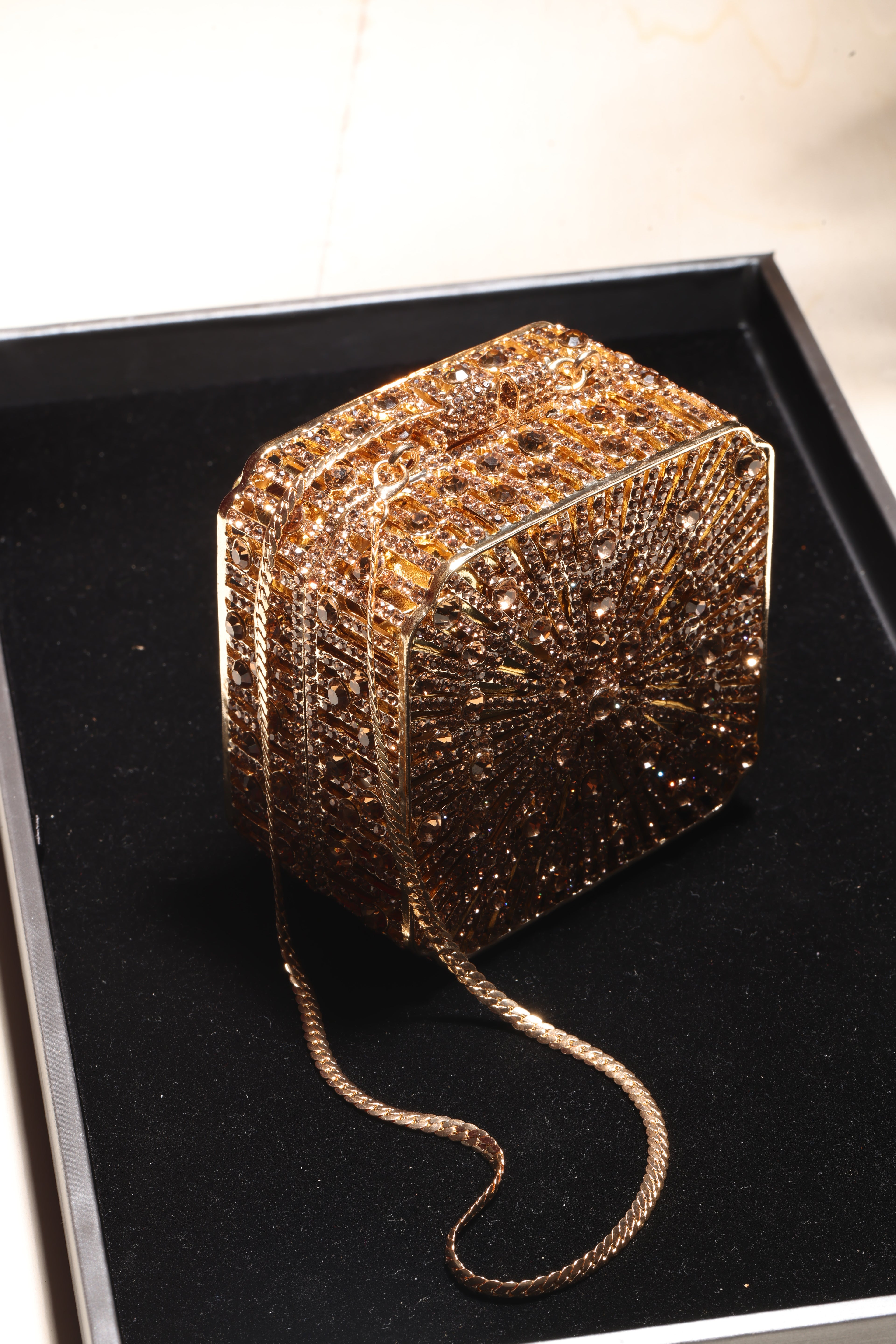 SWAROVSKI CRYSTAL HAND BAG