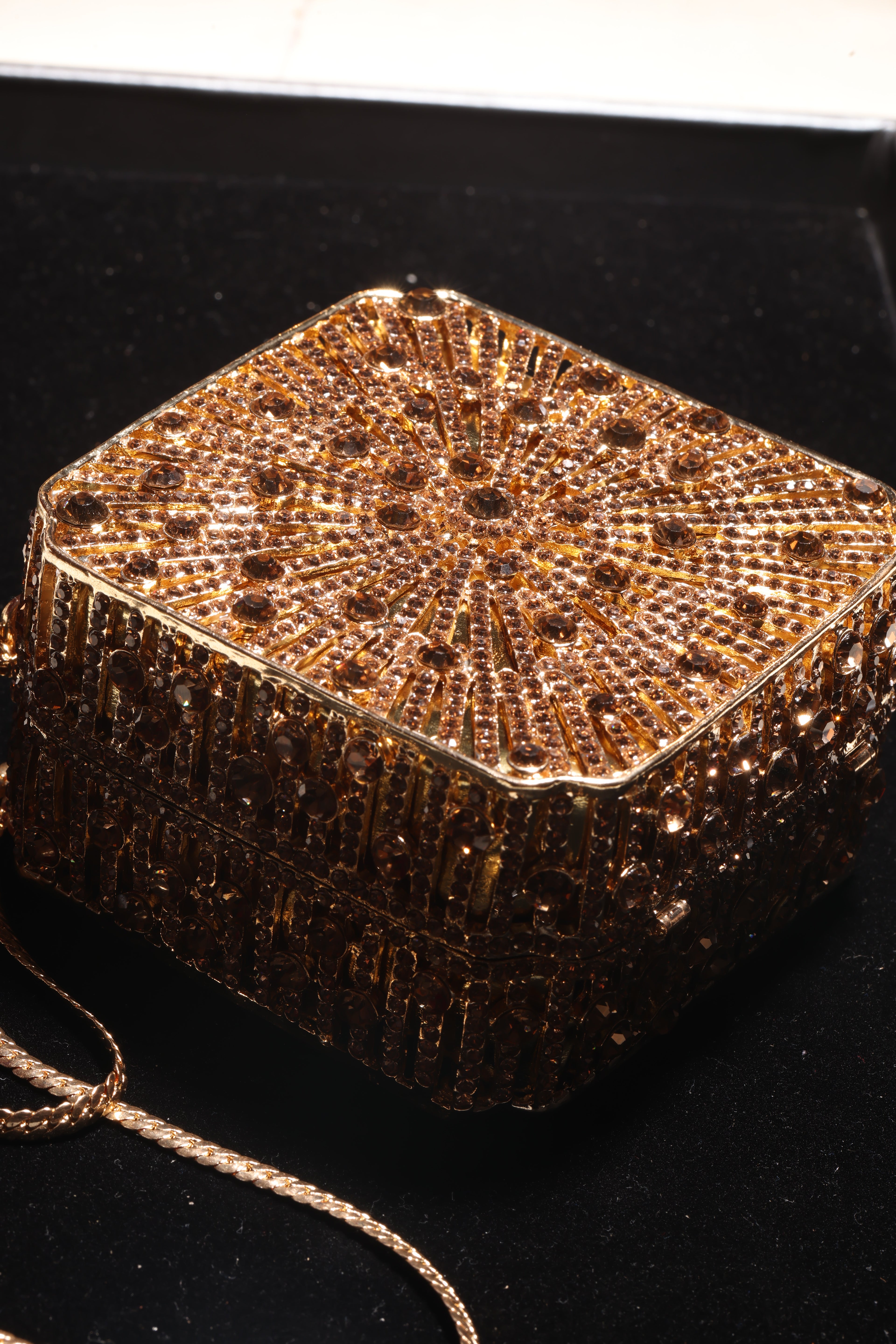 SWAROVSKI CRYSTAL HAND BAG