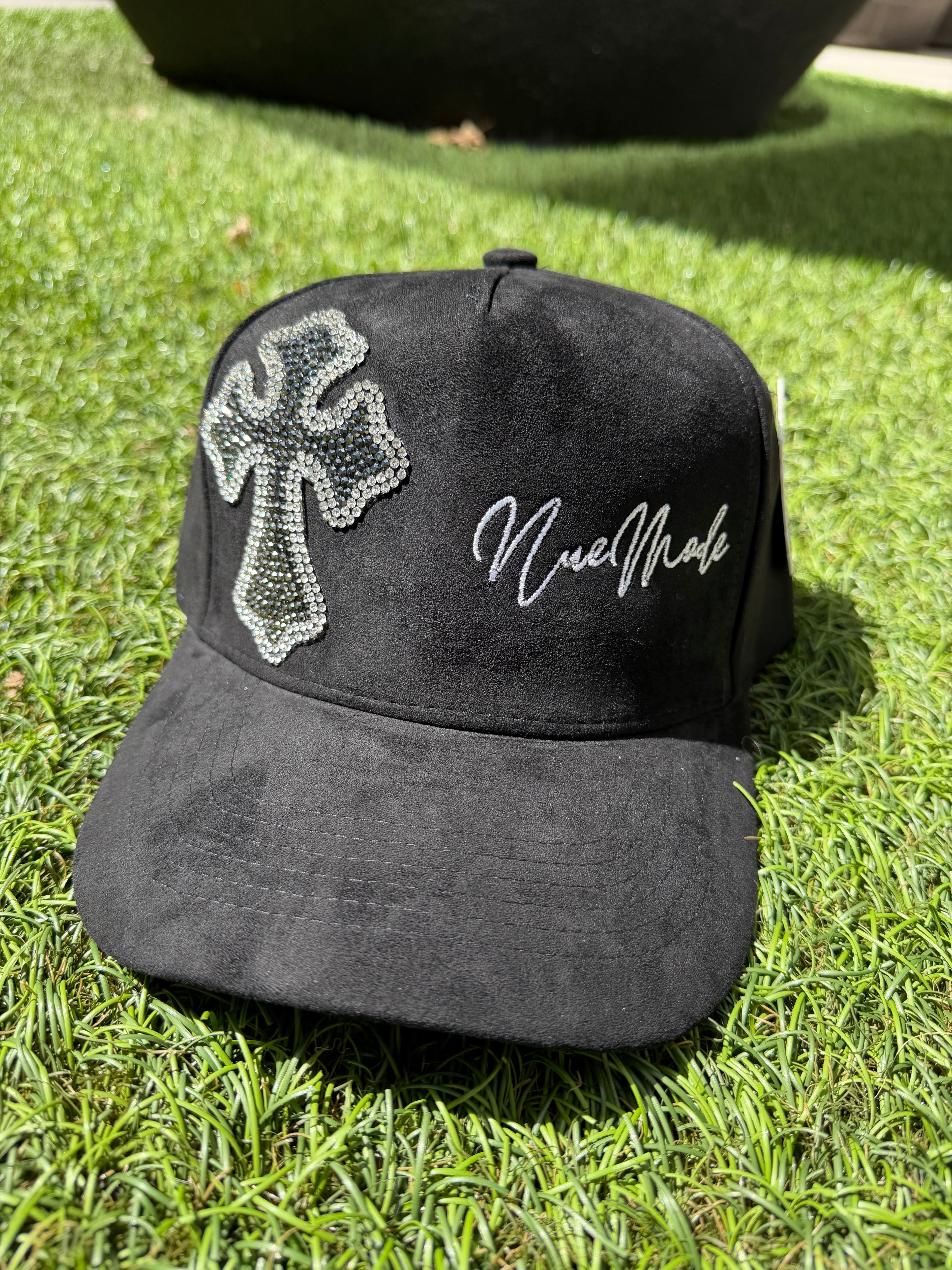 Nue Mode Rhinestone Cross Hat