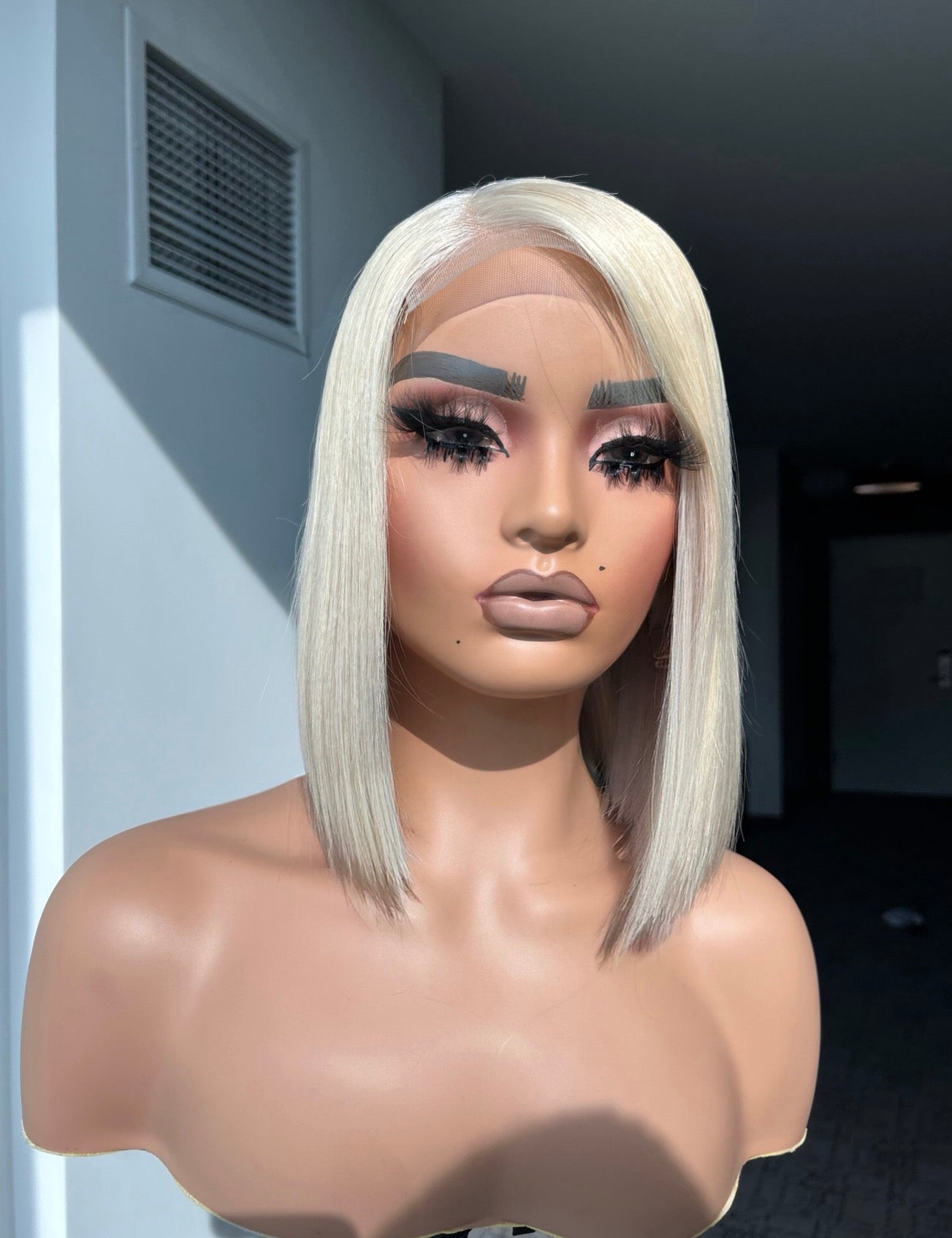 10” Bob 613 Straight Part 5x5 HD Buy One get one FREE  Mix & Match